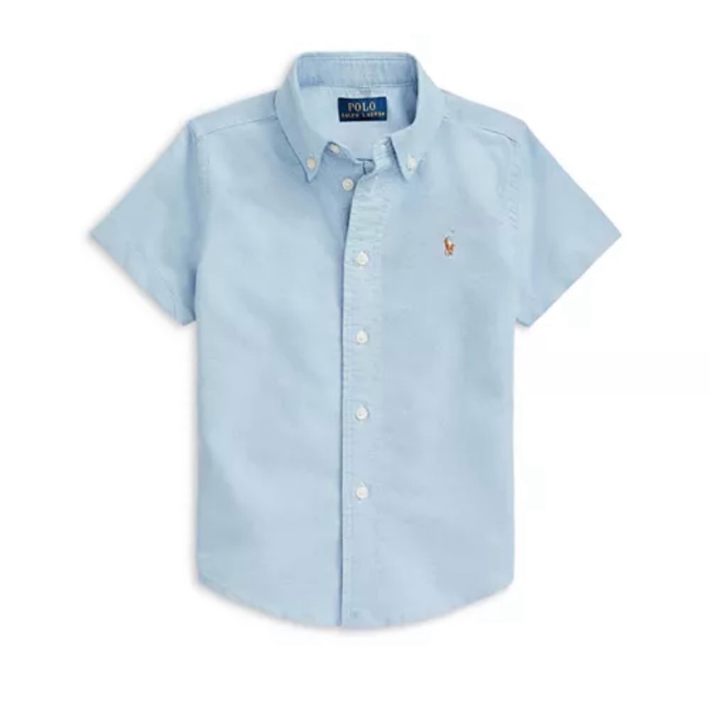 Polo by Ralph Lauren Light Blue Kids Button-Down Shirt